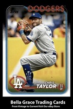 2024 Topps Series One Chris Taylor #246 Los Angeles Dodgers MLB Baseball 