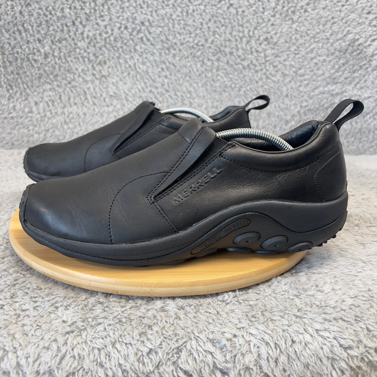 Merrell loafers 9.5 45.5 espresso leather 1143319 Merrell Leather Upper Loafer Casual Shoes for Men for sale  main image 3