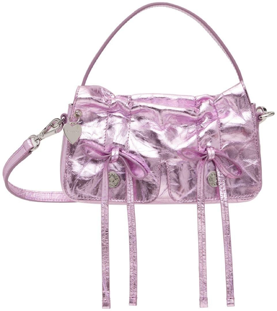 Acne Studios Multipocket Micro Crossbody Metallic… - image 2