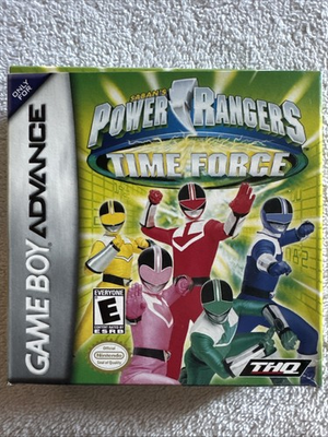 #ad Power Rangers Time Force Gameboy Advance GBA **CiB** Very Clean $79.00