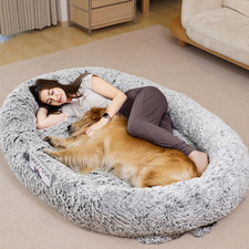 Human Dog Bed, 74.8''X47.2''X13.7'' Size Fits Adult and Pet Washable Giant Peopl