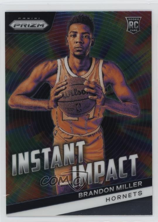 2023-24 Panini Prizm Instant Impact Brandon Miller #4 Rookie RC 9kc