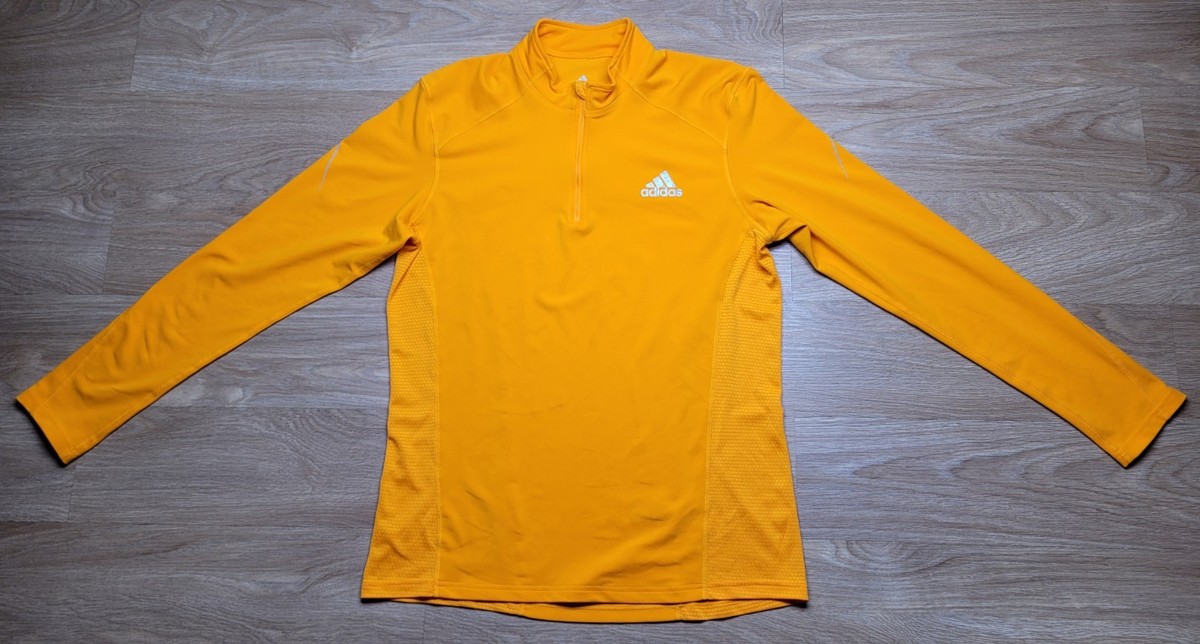 シルビア Adidas Climacool Pullover Quarter Zip Sweatshirt Men's Medium