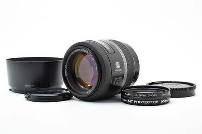 [MINT] Minolta AF MACRO 100mm F/2.8 Telephoto Lens Sony A Mount From JAPAN