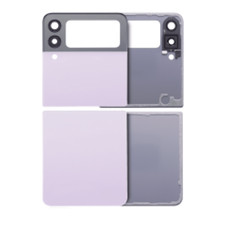 Top  Bottom Back Cover Glass With Camera Lens For Samsung Galaxy Z Flip 3 5G A
