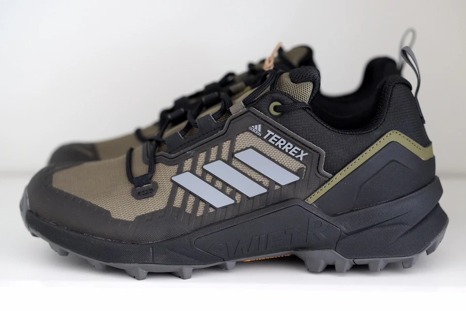 Adidas Herren Terrex Swift R3 Wanderschuhe GY5076 Schwarz/Olivgrün US 8,5 EU 42