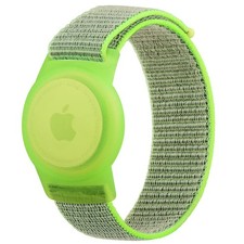 Kids Nylon Wristband for AirTag Tracker   Adjustable Anti-Scratch Strap Holder