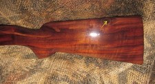 Walnut Mexican Small Ring 98 Mauser Rifle Semi-inlet Wood Gunstock Walnut Mexican Small Ring 98 Mauser Rifle Semi-inlet Wood Gunstock
