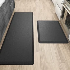 More Décor Anti Fatigue Kitchen Floor Mat, Standing Desk Mat, Double Pack, No...