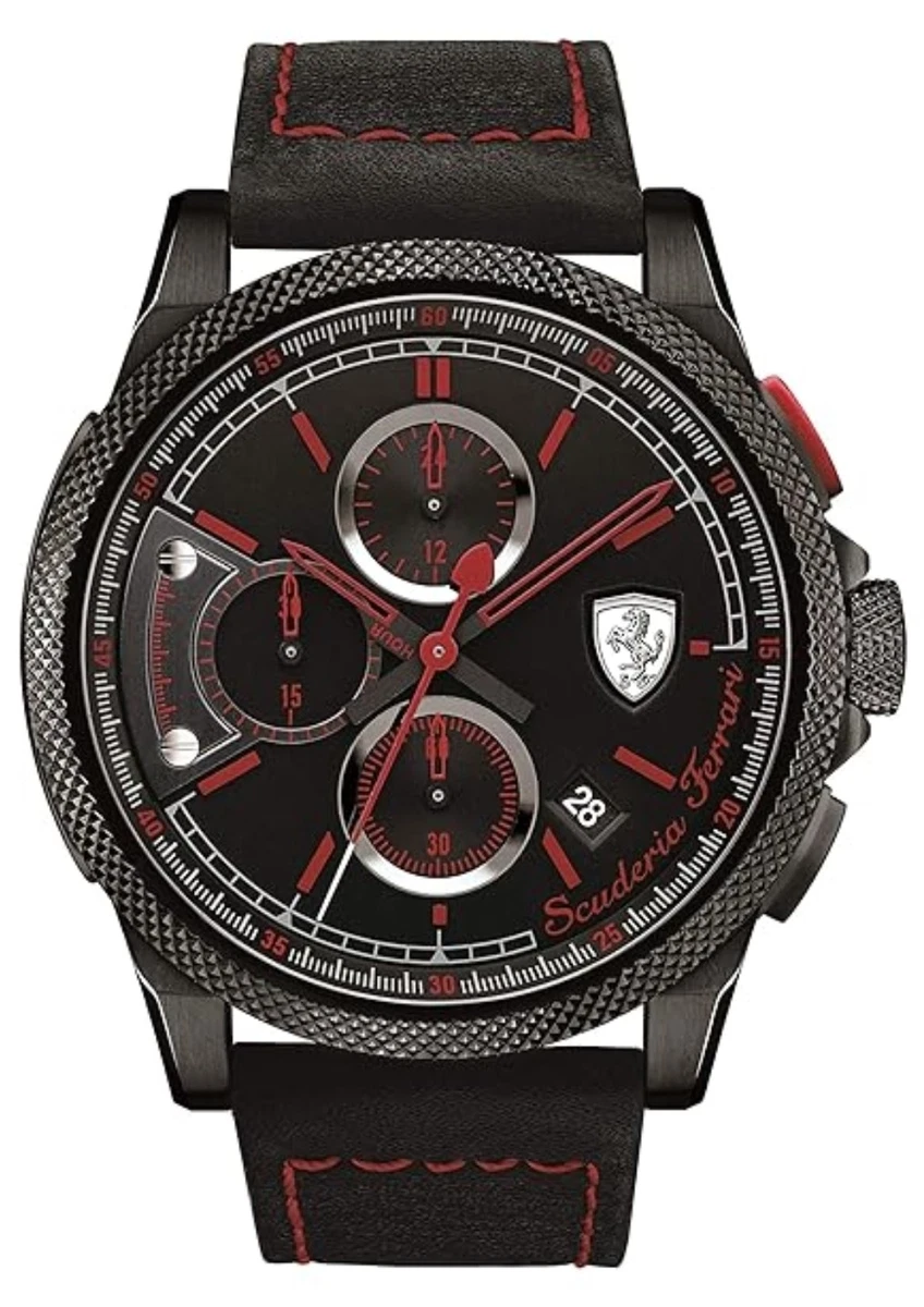 Ferrari Silicone Band Chronograph Wristwatches for sale | eBay