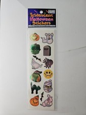 Halloween Sticker Sheet Vintage