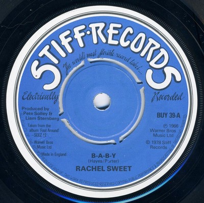 Rachel Sweet - B-A-B-Y  (7'', Single)