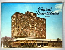 1950S CIUDAD UNIVERSITARIA UNIVERSITY OF MEXICO COLOR PHOTOS BOOKLET