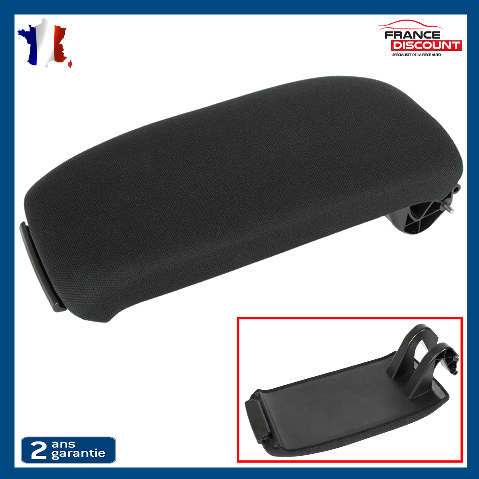Rénovation accoudoir AUDI A3 8P1 | Remplacez le tissu déchiré 8P0864245A
