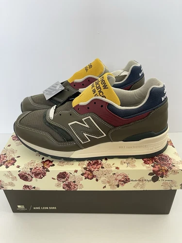Aime Leon Dore ALD New Balance Made in USA 997 Olive Size 9