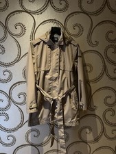 Regatta Women’s Nutmeg Cream Garbo Hooded Trench Jacket Isotex 5000 Size 14 Uk