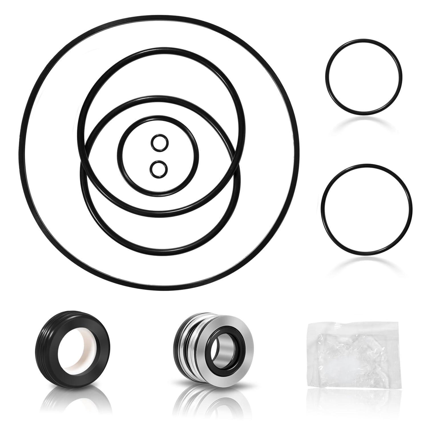 O-Ring Seal Repair Rebuild Kit Fit for Pentair Challenger Waterfall Pump 355329