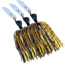 Reaction Tackle Lead Breaker Jigs 3-Pack Fishing Jigs for Freshwater & Saltwater