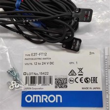 1pcs Omron E3T-FT12 2M Photoelectric Switch Sensor