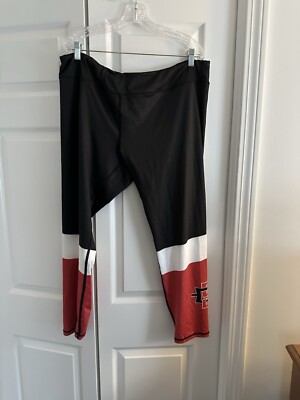 Viva La Fete Collegiate Plus Size 3x Leggings San Diego State Logo