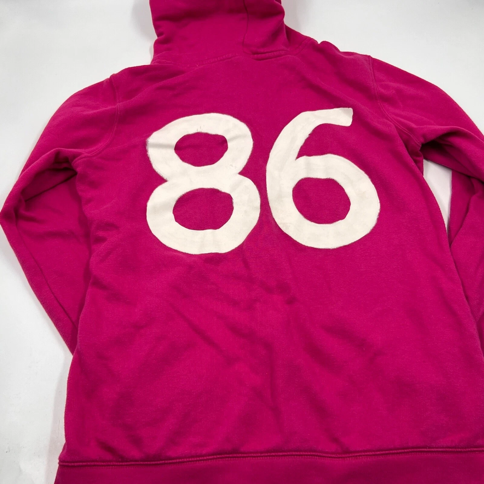 UNDERCOVER Felpa con cappuccio rosa Victorias Secret ROSA taglia XS cotone elasticizzato pile