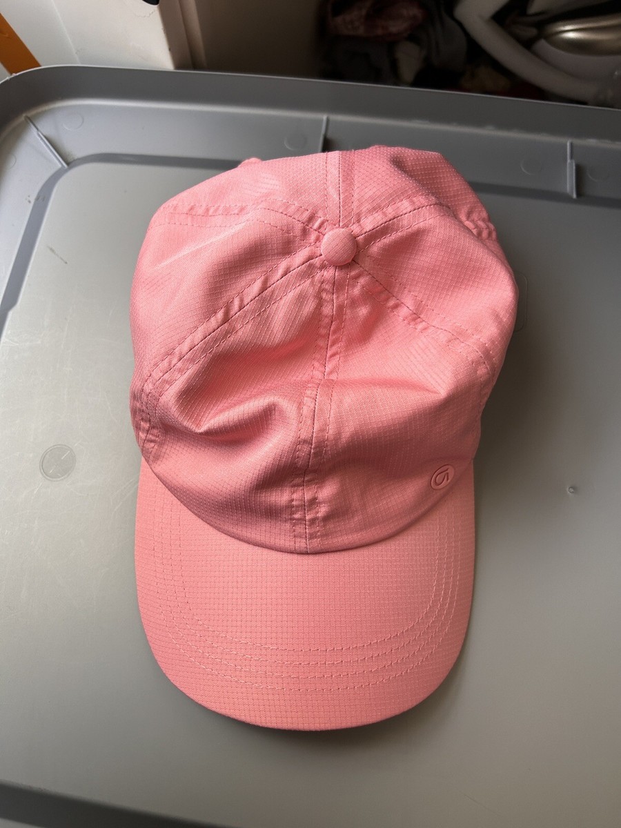 Gap Fit GapFit GFit hat lightweight cap bright guava pink SIZE ONE