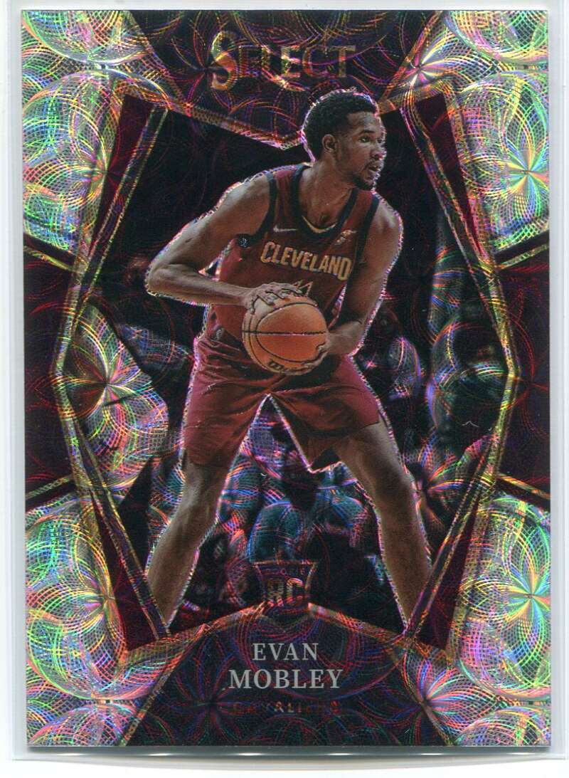 2021-22 Select Prizms Scope Refractro 110 Evan Mobley Rookie Premier Level
