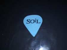 SOIL Halo Logo Shaun Glass Old Concert Tour Custom Stage Used GUITAR PICK