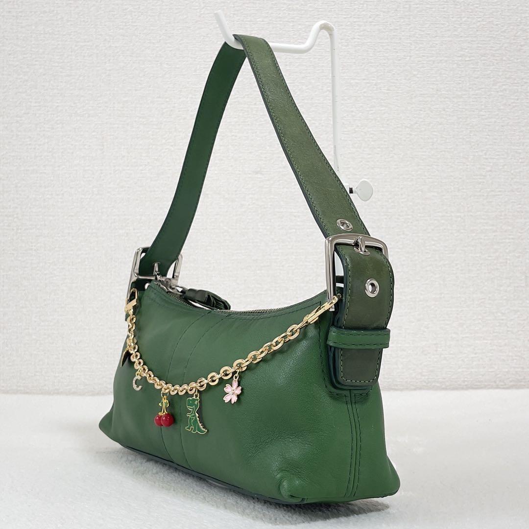 バッグ Vintage Coach Baguette Small Bag Lime Coach Vintage Baguette Small Bag Green | eBay