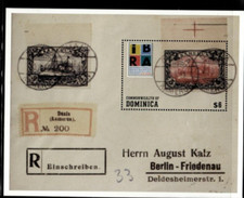 KLASYKA VINTAGE - Dominika 1999- IBRA 99- Pamiątkowy arkusz znaczków- Scott 2147- MNH