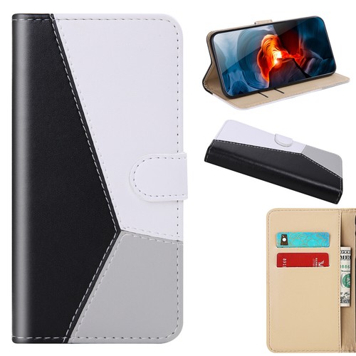 Leather Flip Wallet Phone Cover Case For Samsung A21s S20 FE A42 A51 A71 M31 S21 - Zdjęcie 3 z 16