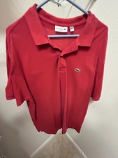 Lacoste Men's Polo Shirt Classic Fit US 3XL FR8 100 Cotton