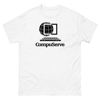 Comp-U-Serve Online Network Short-Sleeve Unisex Vintage Computer Geek T-Shirt