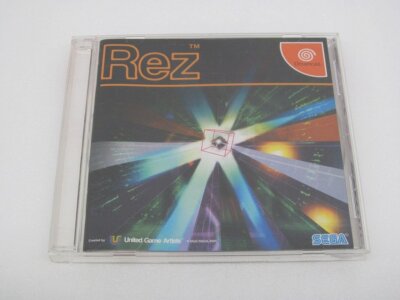 Rez DC UGA Sega Dreamcast Spine aus Japan gebrauchtes Spiel