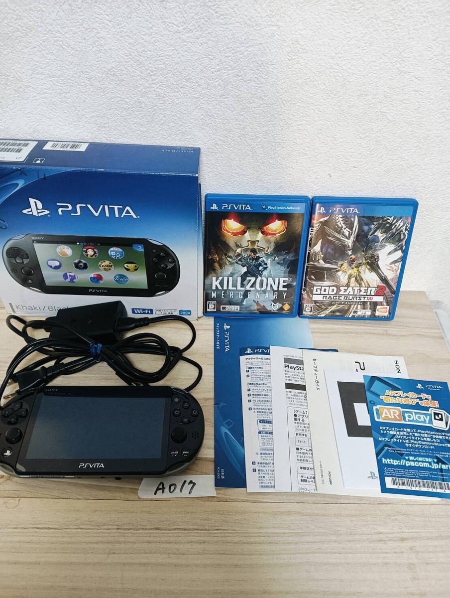 PSVITA PCH-2000 ブラック SIE PlayStation Vita (プレイステーション ヴィータ) Wi-Fi