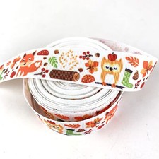 10 Yards Animal Grosgrain Ribbon 1" Inch 25mm DIY Crafts Gifts Wrapping