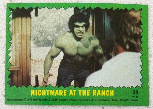 ( U SELECT CARDS ) 1979 Topps The Increduble Hulk Singles & stickers🔽 - Picture 70 of 177