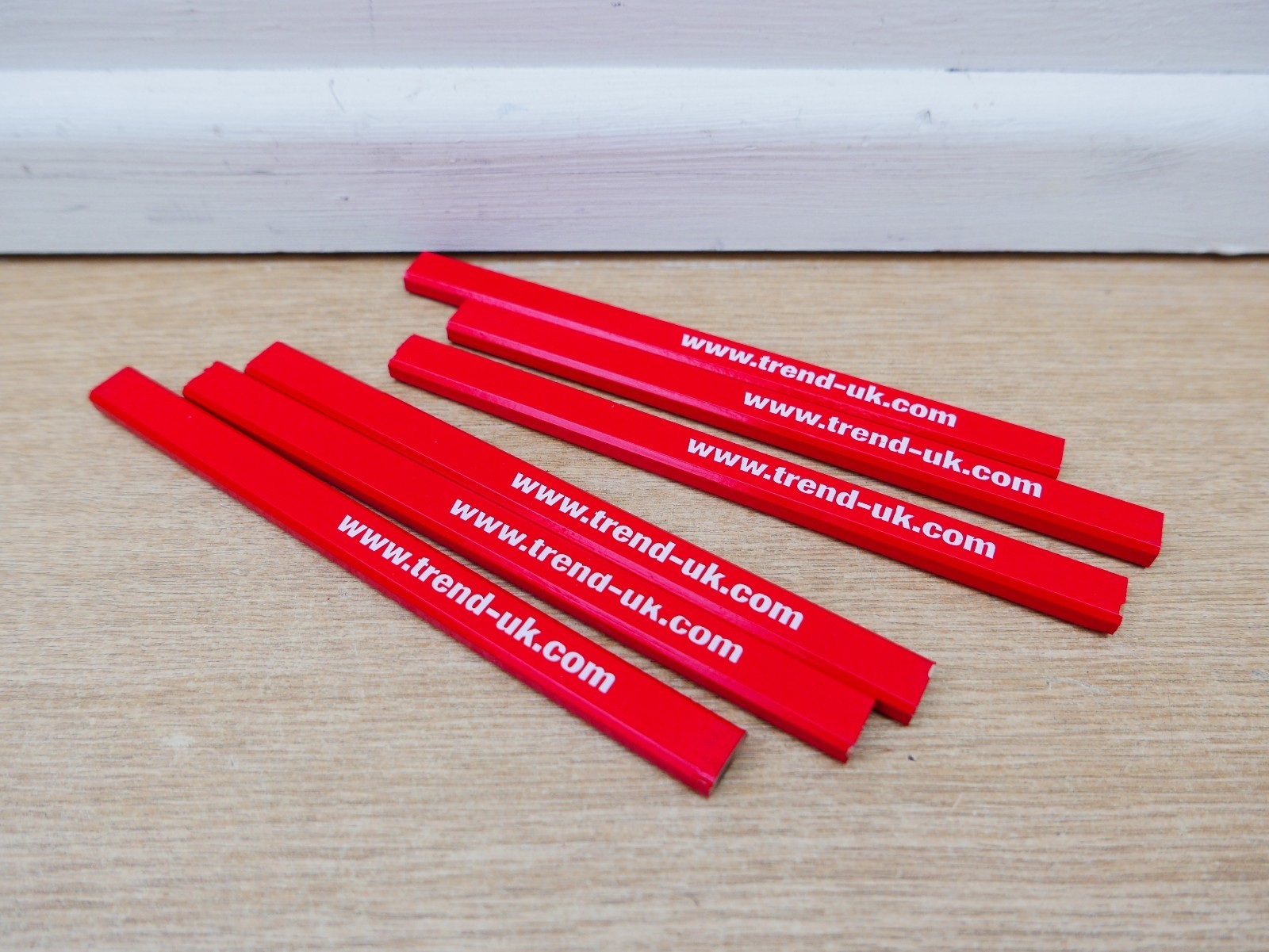 6 x TREND CARPENTRY CARPENTERS PENCILS MEDIUM LEAD