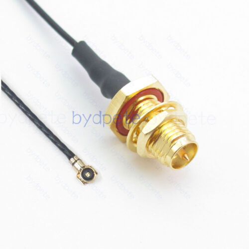 MHF4 to RP-SMA cable for Intel Wireless 9260 9260NGW 9260AC 9560 9560NGW WiFi RF - Picture 1 of 9