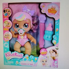 Kindi Kids Poppi Pearl Bubble N Sing Blows Ice Cream Scented Bubbles New