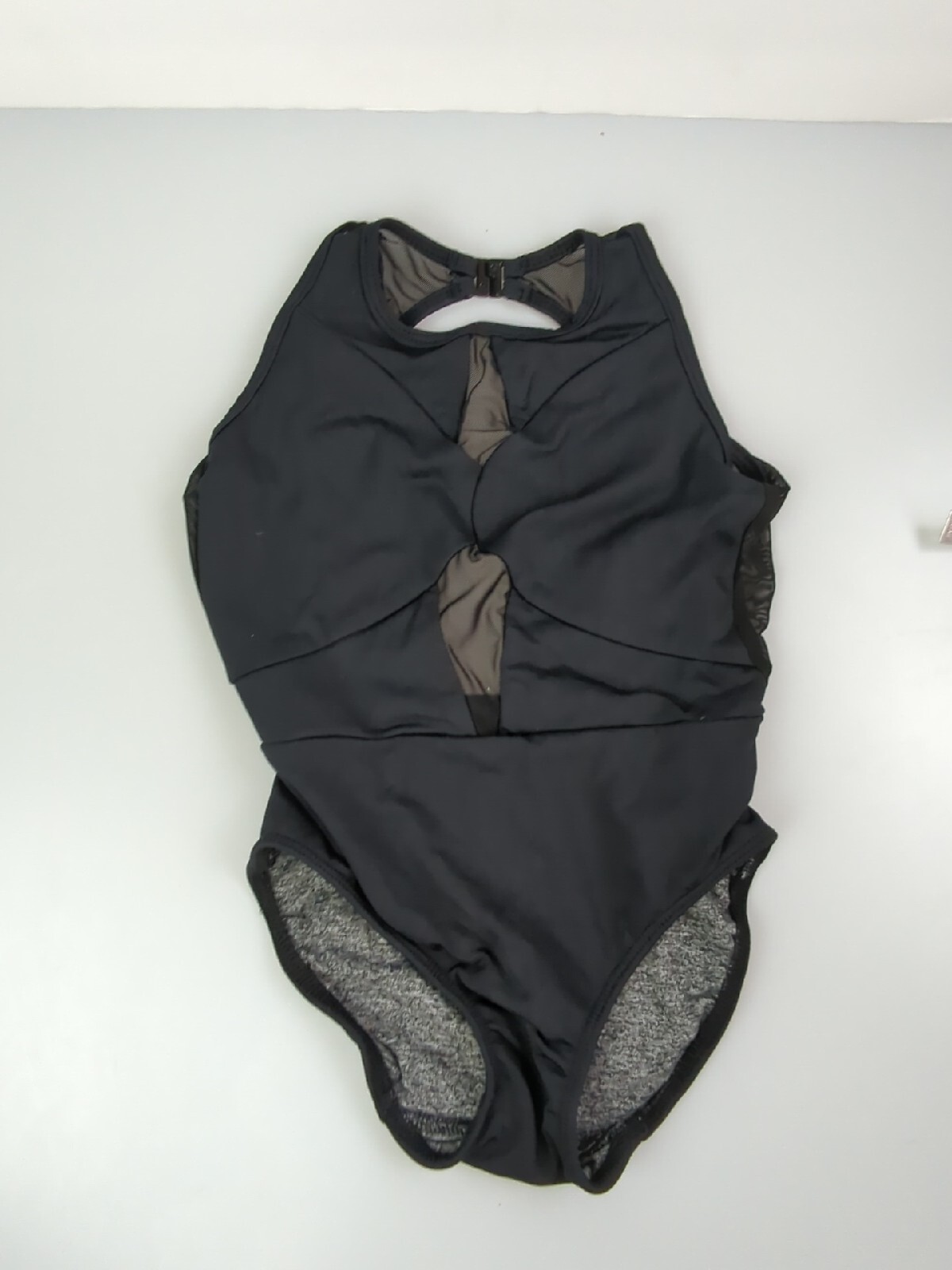 Five 5 Dancewear Dance Wear Leotard Black Mesh Cutout… Gem