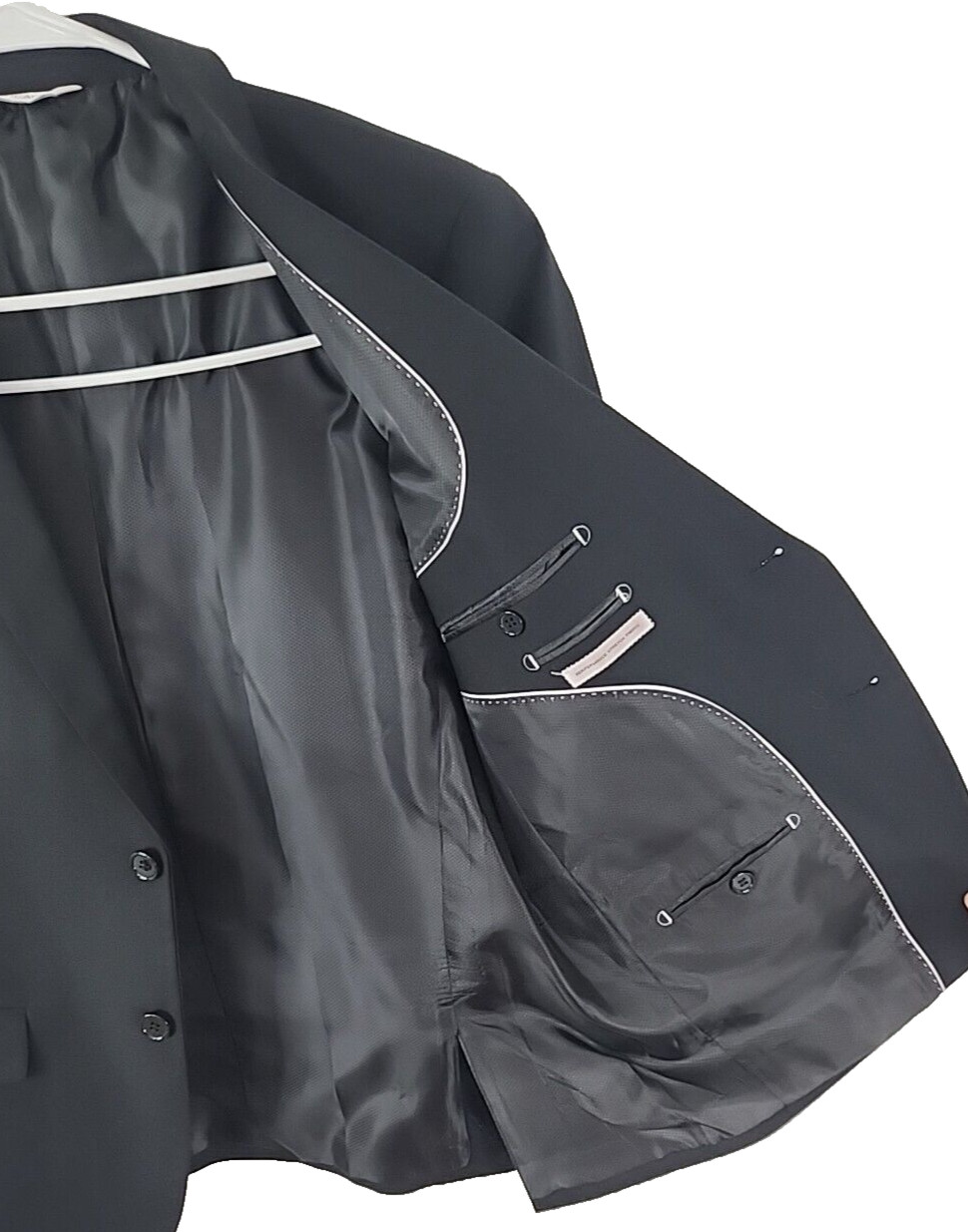 Lineage Mens Solid Black Performance Stretch Fabr… - image 8