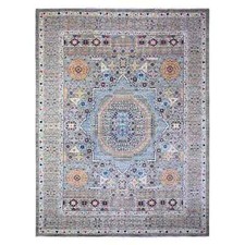12' x 15'9" Gray Fine Aryana Luxurious Wool Oversized Oriental Rug R88207