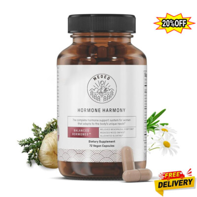 Hormone Harmony Balanced Hormonal Support for Hormone & Menopause,Weight&Mo E3M3