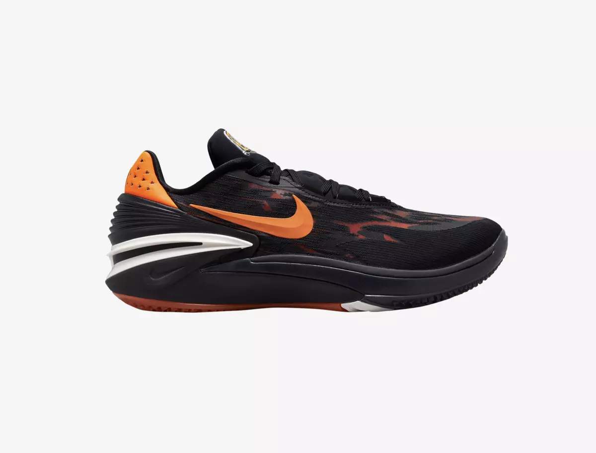 Nike Zoom GT Cut 2 University Black Phantom Gray Orange DJ6015 004