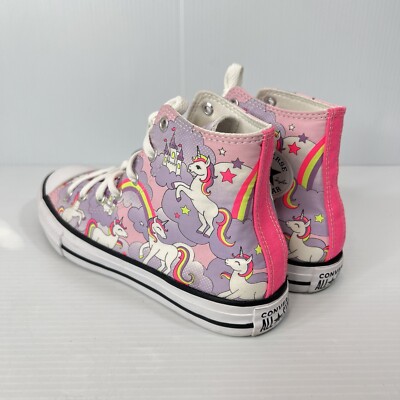 Converse Chuck Taylor Unicorn All Star HI - 669107F - White / Pink