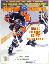 February 15, 1982 Wayne Gretzky Edmonton Oilers Sports Illustrated