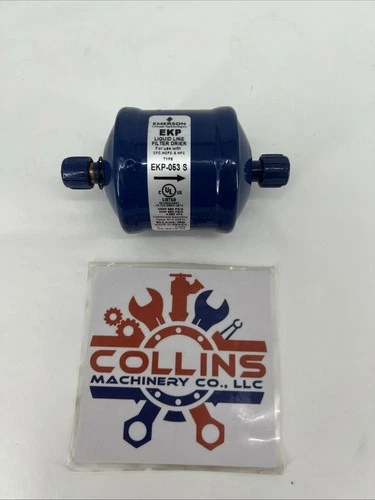 Emerson EKP-053S Liquid Line Filter Drier 3/8" ODF R134A R12 R22 680PSIG