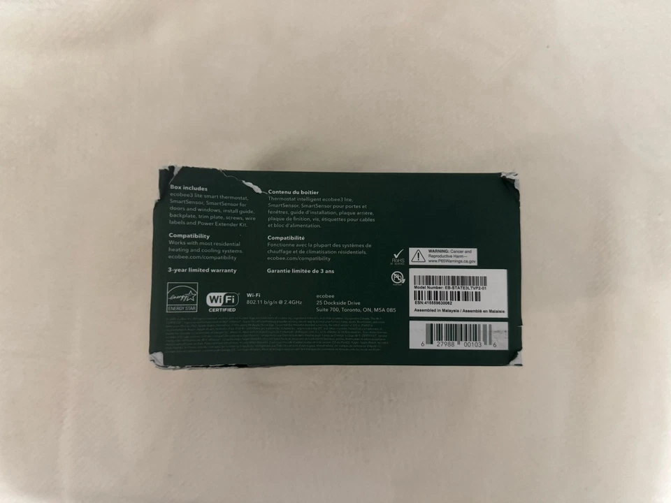 Ecobee3 Lite Smart Thermostat w/ Whole Home Sensors  (EB-STATE3LTVP2-01) - Image 3 of 3