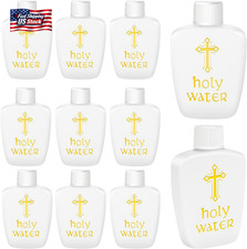 10 Pcs Holy Water Bottles Plastic 2Oz Holy Water Container Empty Containers with